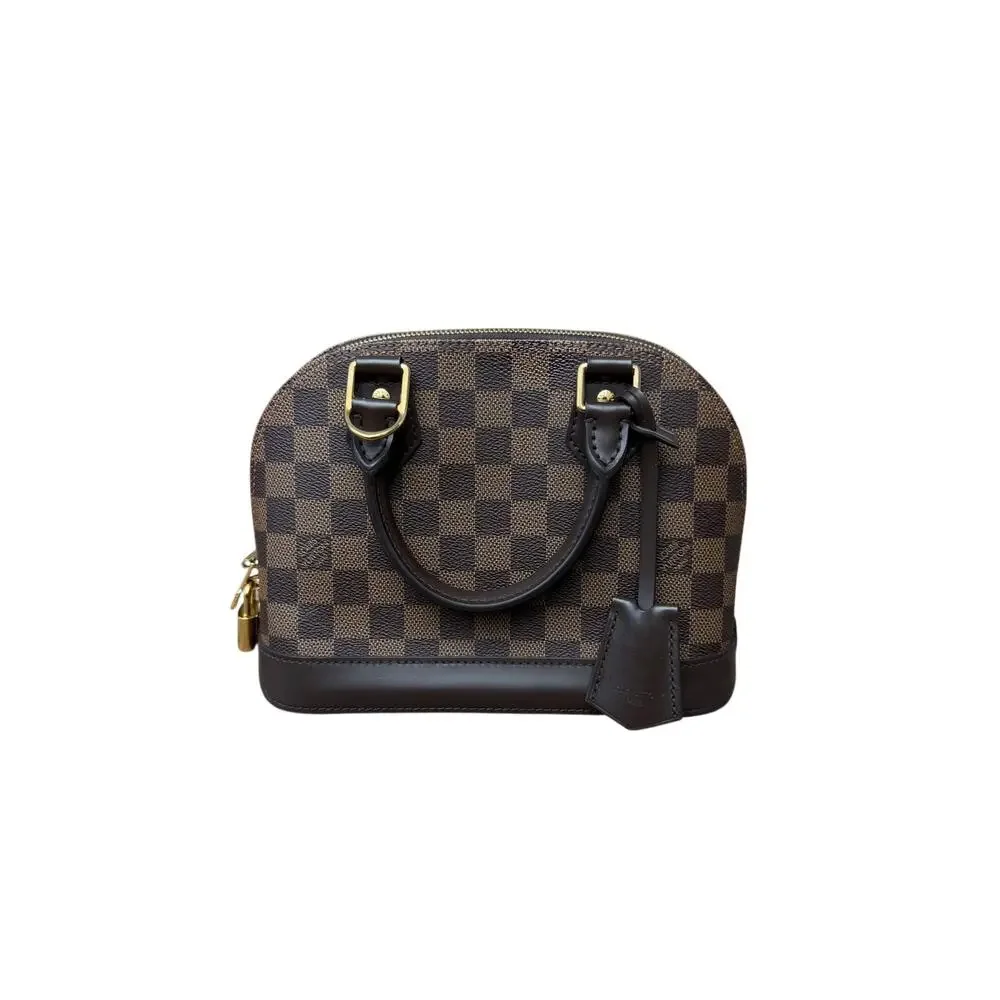 Louis Vuitton Damier Ebene Alma Handbag